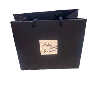 Saks Fifth Avenue Small Shopping Bag